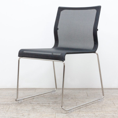 Chaise ICF Stick Chair Résille Noir