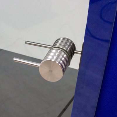 Cabine de confidentialité Bleu F.