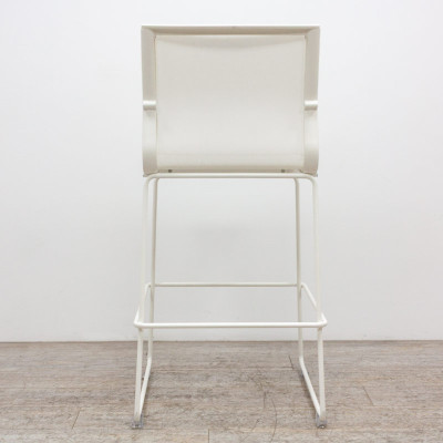 ICF Stick Stool Blanc / Chromé