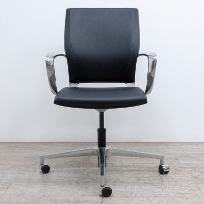 KLOBER Moteo en cuir Noir / Chromé