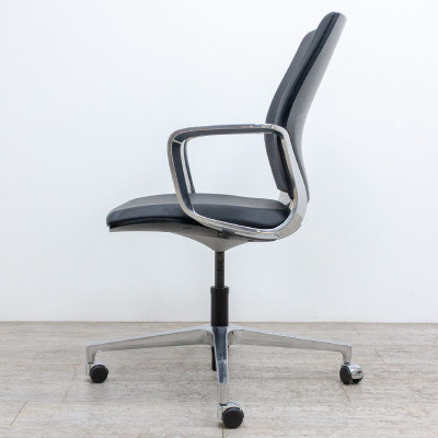 KLOBER Moteo en cuir Noir / Chromé