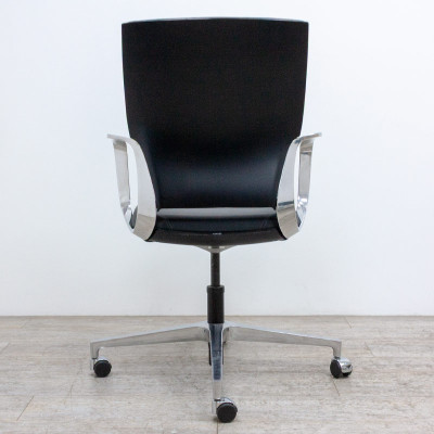 KLOBER Moteo en cuir Noir / Chromé