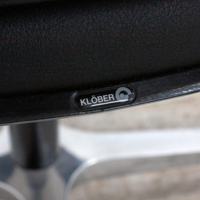 KLOBER Moteo en cuir Noir / Chromé