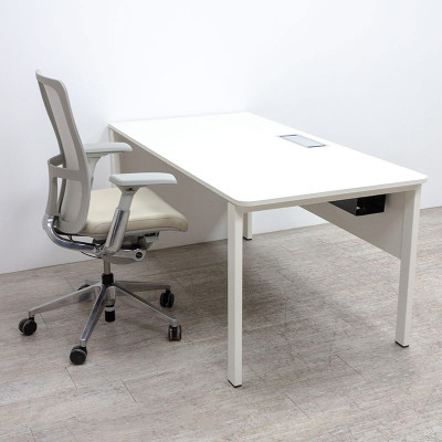 Bureau Bene L160 Blanc Droite