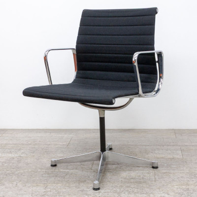 HERMAN MILLER EA108 Noir / Chromé