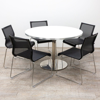 PEDRALI Table ronde Blanc