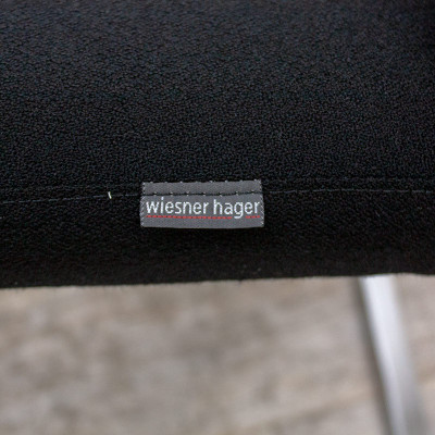 Wiesner Hager Chaise luge Noir