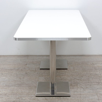 Table de réfectoire L179 Blanc