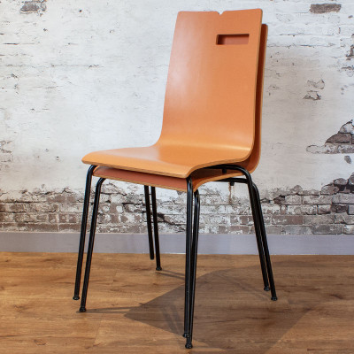 SiF Chaise en bois Orange