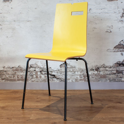 SiF Chaise en bois Jaune