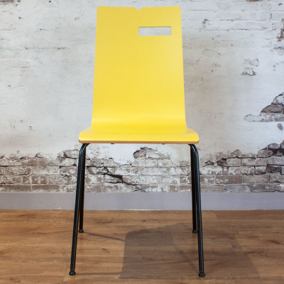 SiF Chaise en bois Jaune