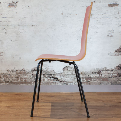 SiF Chaise en Bois Rouge