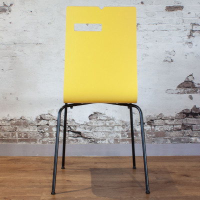 SiF Chaise en bois Jaune