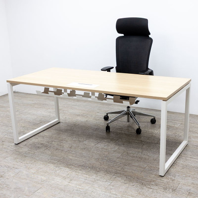 NARBUTAS Nova O L180 Chêne / Blanc