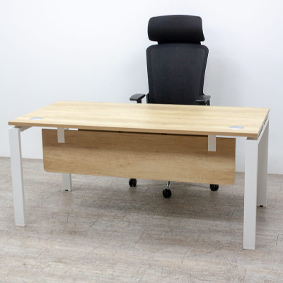 BURONOMIC L160 Chêne / Blanc