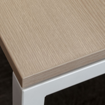 NARBUTAS Nova O L180 Chêne / Blanc