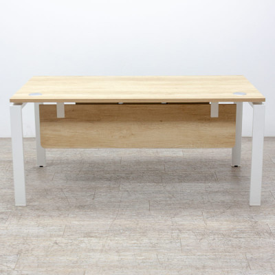 BURONOMIC L160 Chêne / Blanc