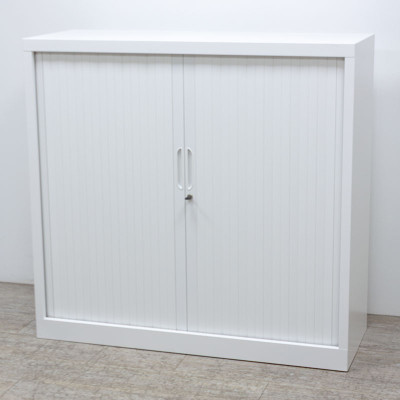 Armoire basse L120 Blanc