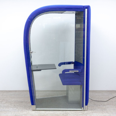 Cabine de confidentialité Bleu F
