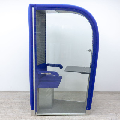 Cabine de confidentialité Bleu F