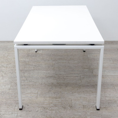 Bureau droit L160 Blanc