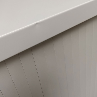 Armoire basse L120 Gris Clair