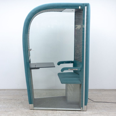 Cabine de confidentialité Turquoise