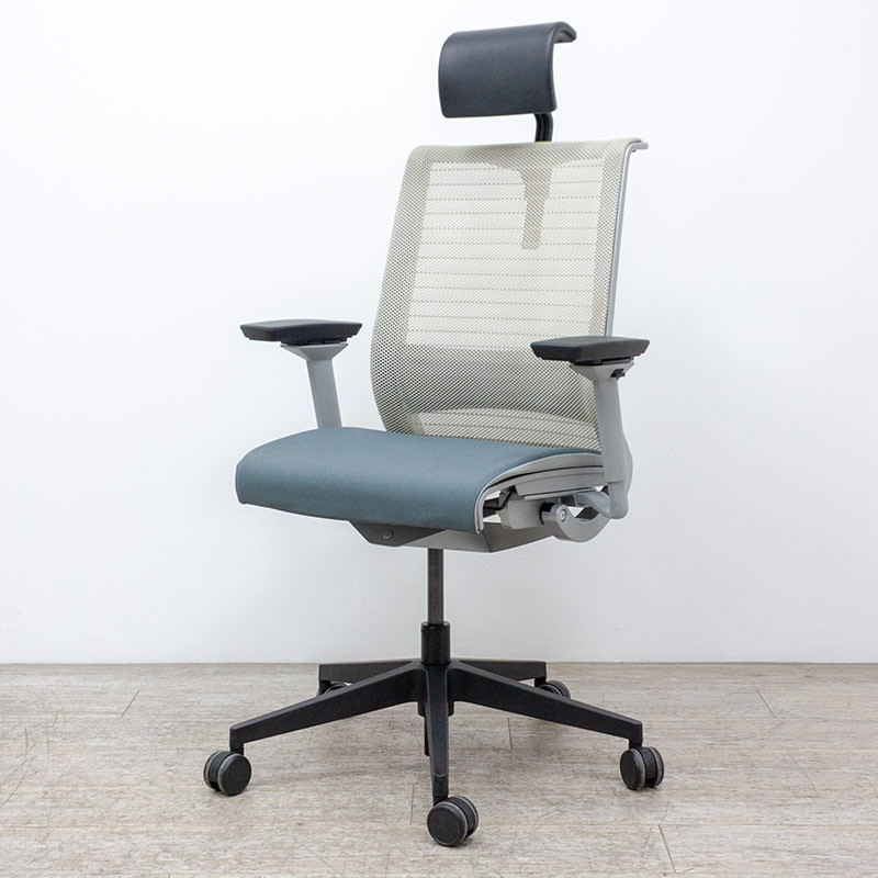 Steelcase Think V1 Gris/Coco+Têt.