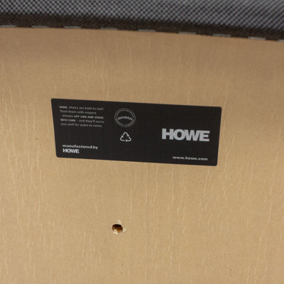 HOWE 40/4 en tissu Gris Foncé