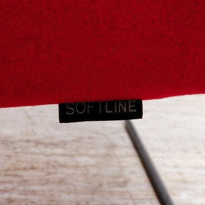 SOFTLINE Fauteuil Java Rouge