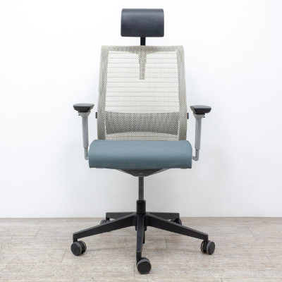 Steelcase Think V1 Gris/Coco+Têt.