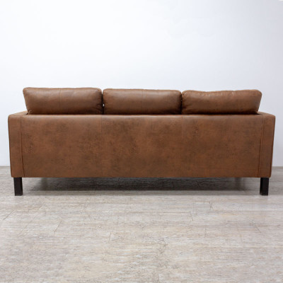 Canapé L200 en tissu Brun