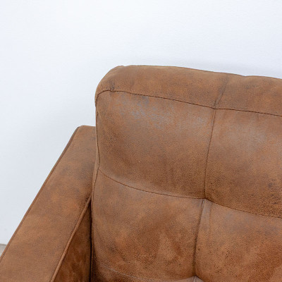 Canapé L200 en tissu Brun