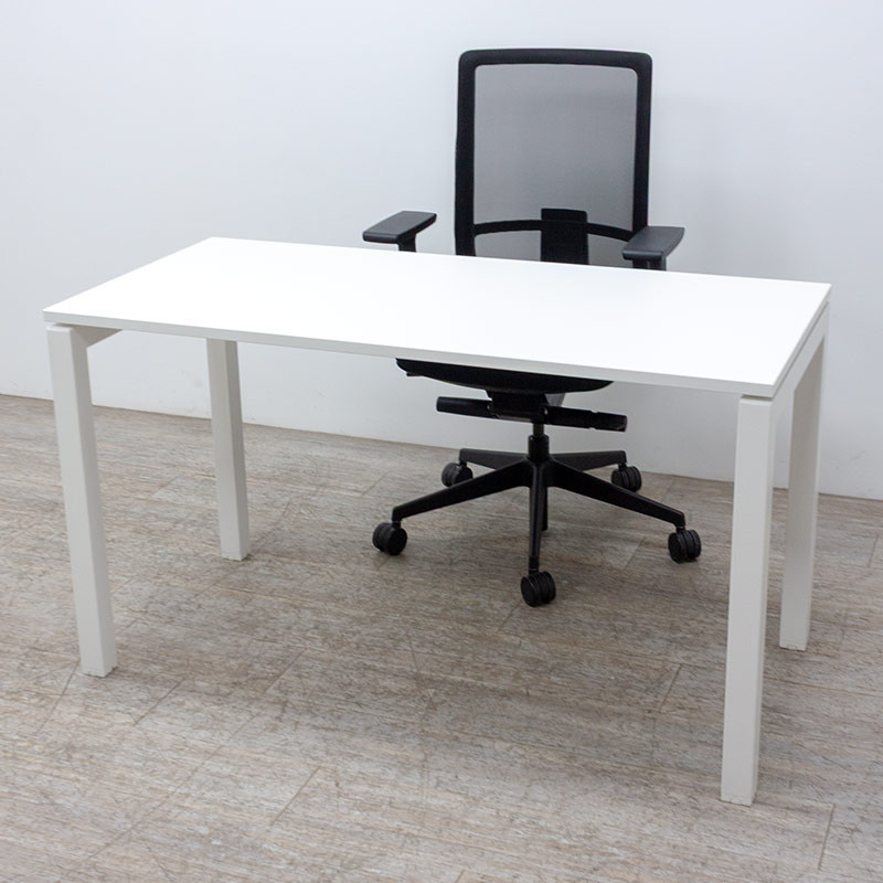 Bureau / Table L130 Blanc