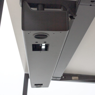 STEELCASE droit L160 Blanc / Noir