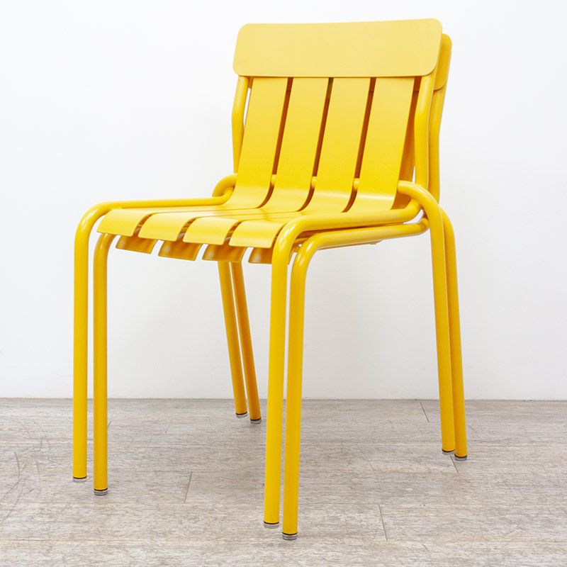 FERMOB Stripe Chair Jaune