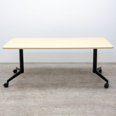 Table abattante L180 Erable / Noir