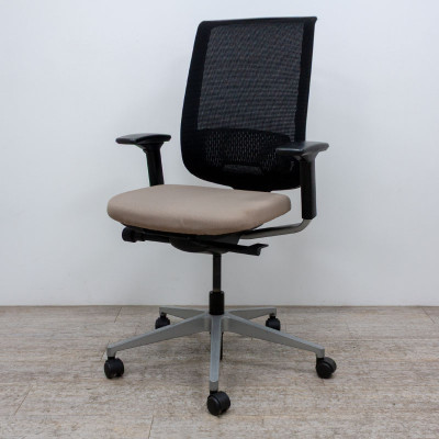 STEELCASE Reply Air Beige / Noir 1D