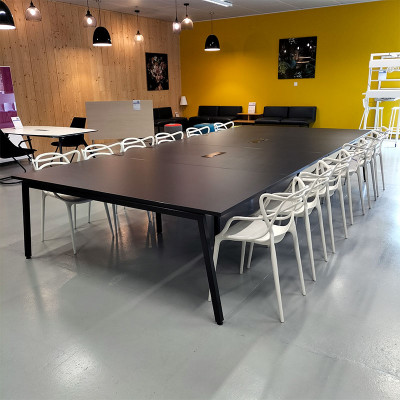 Table de réunion L420 Noir