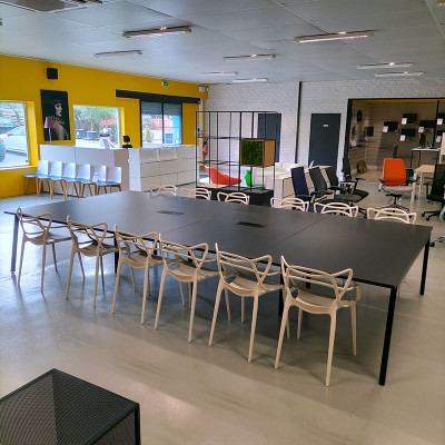 Table de réunion L420 Noir