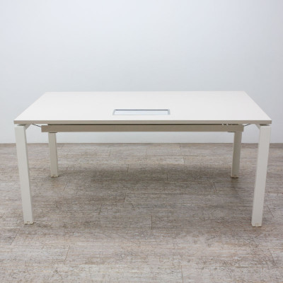 Majencia bureau L160 Gris / Blanc