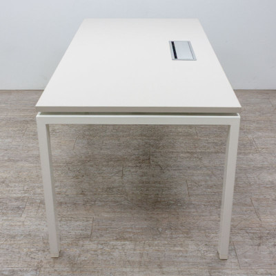 Majencia bureau L160 Gris / Blanc