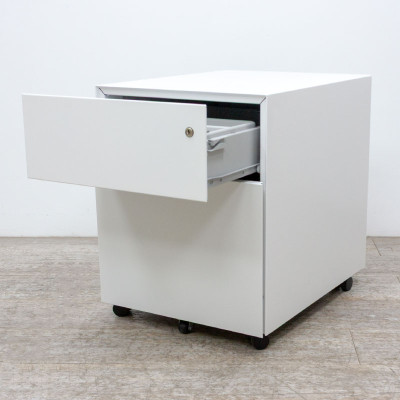 Caisson 2 tiroirs Blanc