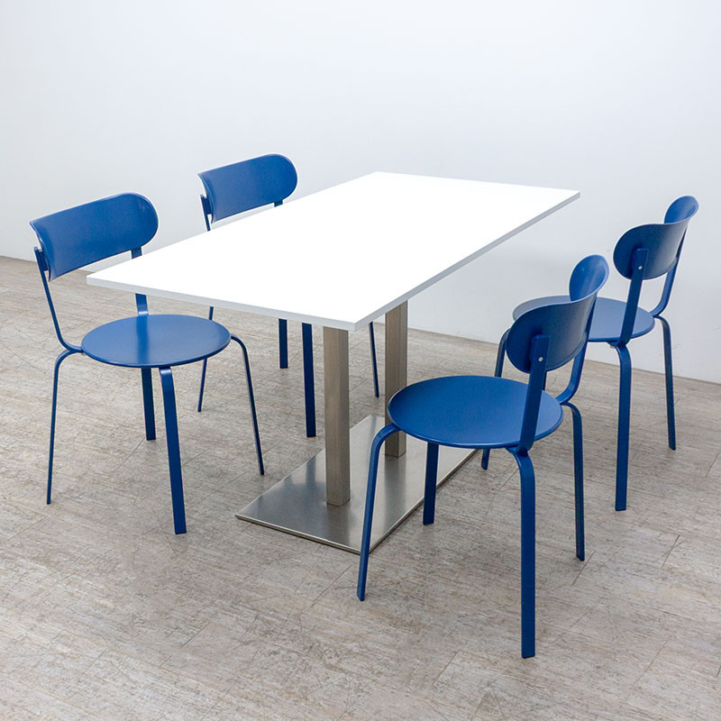 PEDRALI Table réfectoire L140 Blanc