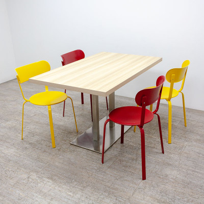 PEDRALI Table réfectoire L130 Chêne