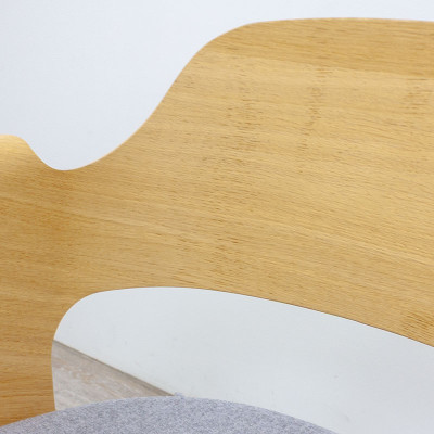 IKEA Fjällberget chaise Gris / Bois