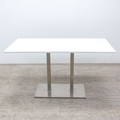 PEDRALI Table réfectoire L140 Blanc