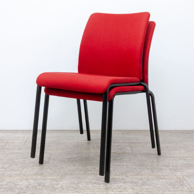 STEELCASE Eastside Chaise Rouge