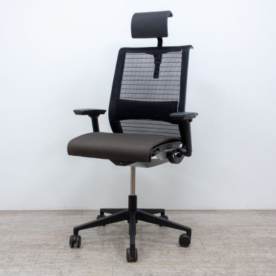 STEELCASE Think V1 Kaki / Noir 3D