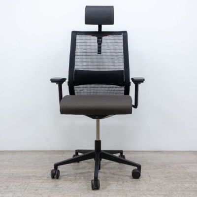 STEELCASE Think V1 Kaki / Noir 3D